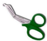 EMT TRAUMA SHEARS MEDICAL BANDAGE SCISSORS 7.5” HUNTER GREEN